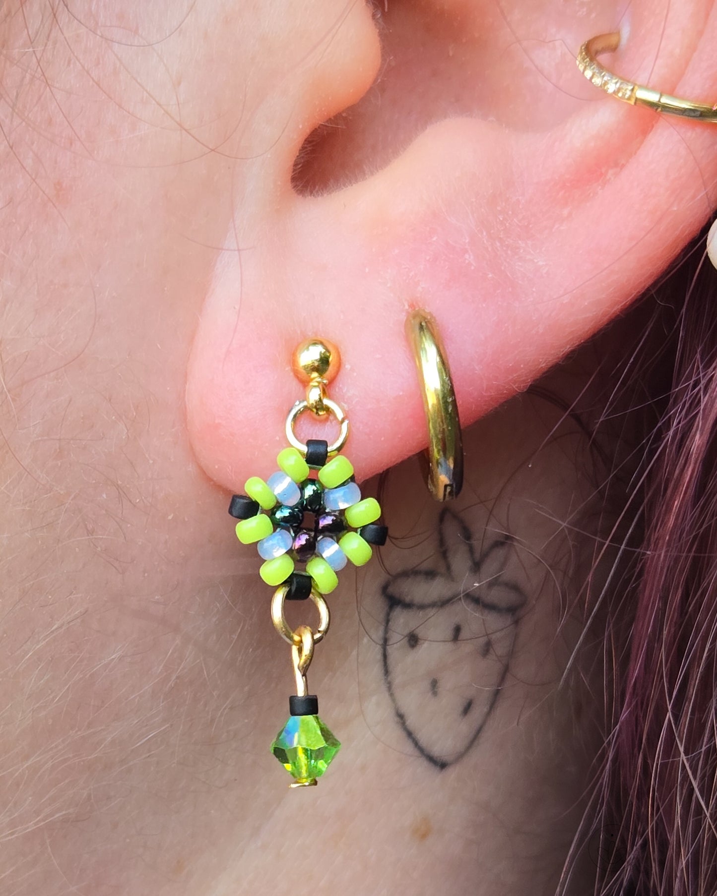 Gold Tota Studs