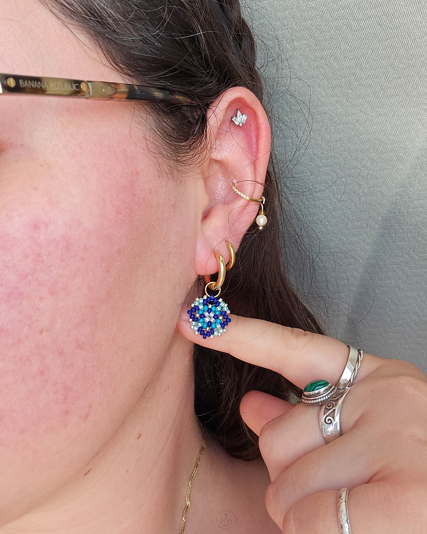 Gold Tota Hoops