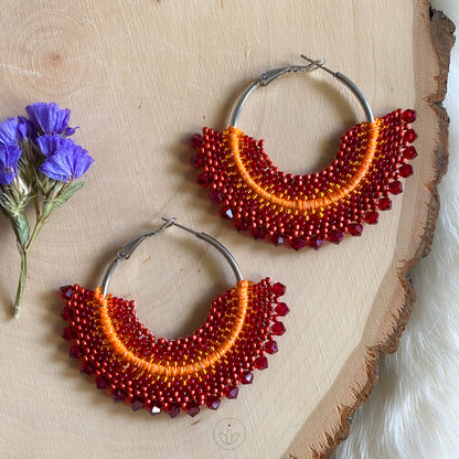 Macrame Hoops