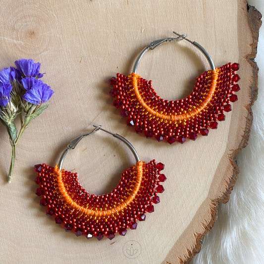 Macrame Hoops