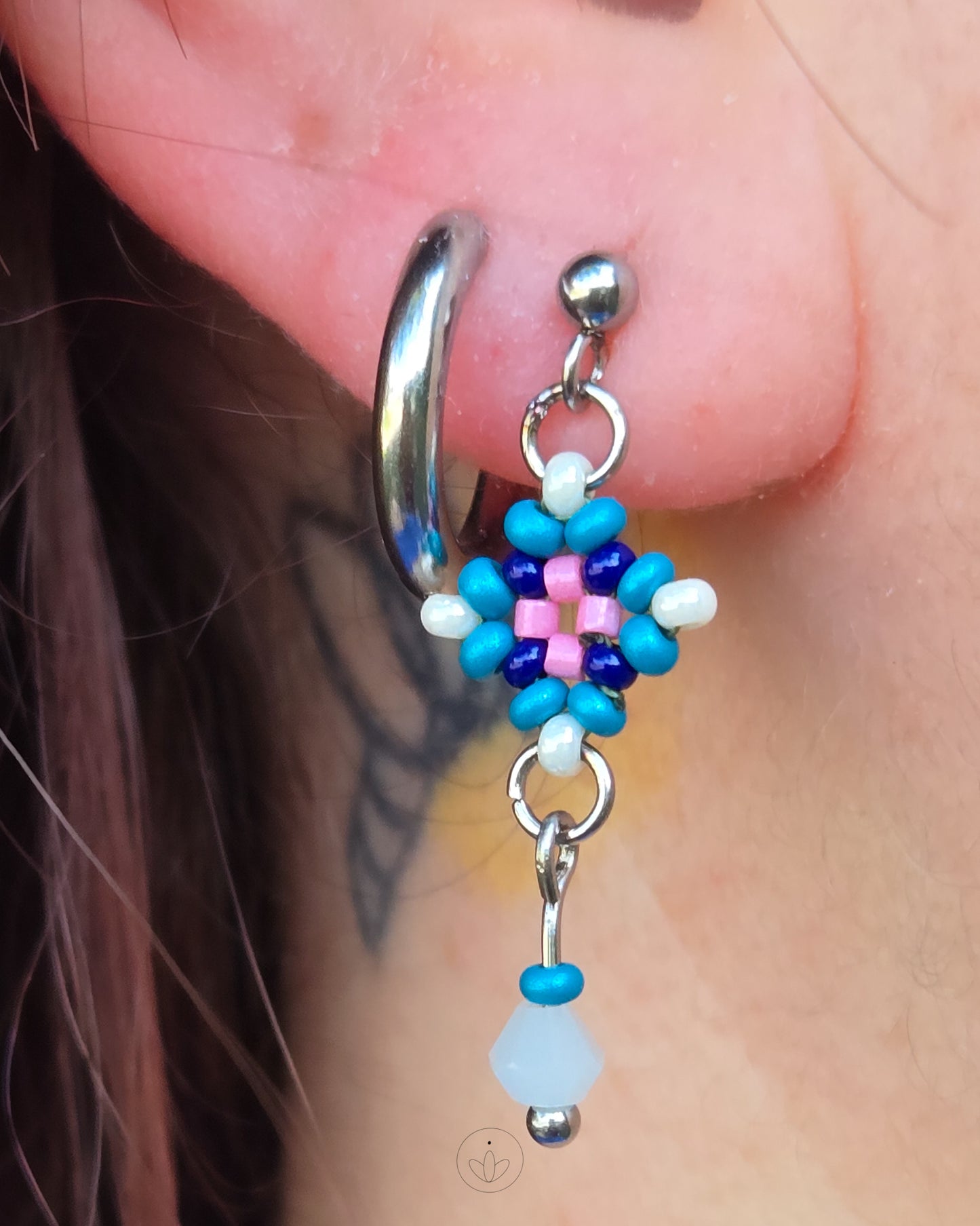 Silver Tota Studs